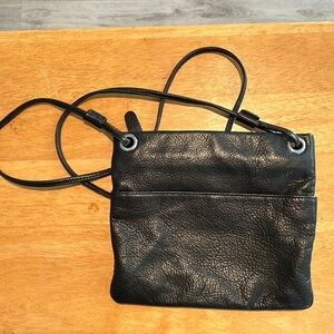 Margot Crossbody Small Black Buttery Soft Leather